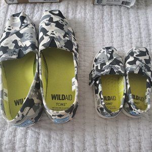 Tom's mommy and me (shoe set, wildaid) panda